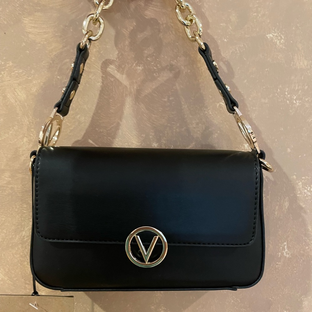 NWT Mario Valentino Purse (Black & Pink) - Picture 5 of 12
